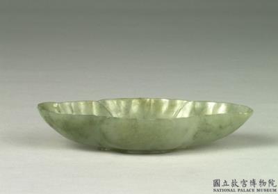 图片[2]-Jade floral plate. India-China Archive